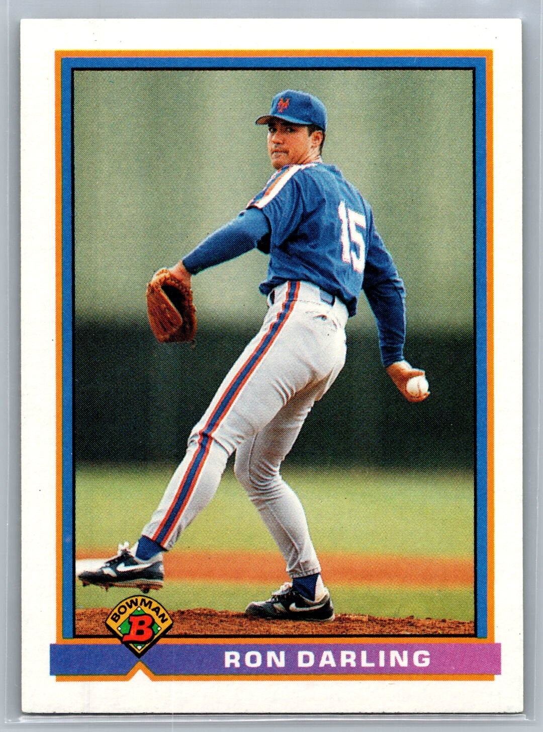 1991 TOPPS BOWMAN CARD # 483 Ron Darling - New York Mets | eBay