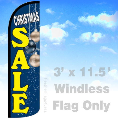 Thrift Store Find: Windless Swooper Feather Flag Banner Sign – 3x11.5 Ft, Great For Sales Or Events (New)
