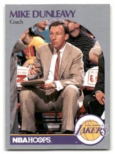 Mike Dunleavy 1990-91 Hoops BASKETBALL #410 Los Angeles Lakers