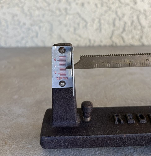 Vintage Redding Powder & Bullet Scale *No Box - Picture 3 of 13
