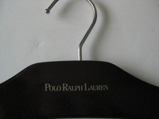 Childrens Ralph Lauren Store Wood Hanger girl boy toddler kids wooden med brown