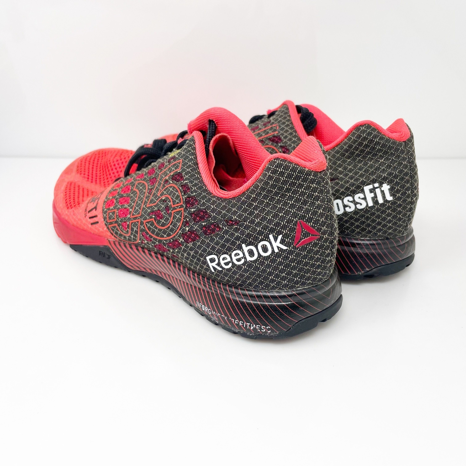 Reebok Womens Crossfit Nano 5.0 V65896 Red Running Shoes Sneakers Size