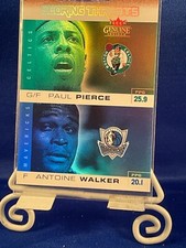 2003 Fleer Genuine Insider Scoring Threats Paul Pierce Antoine Walker #6ST
