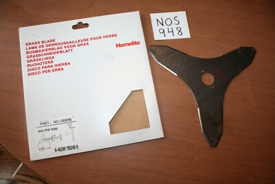 NOS Homelite Trimmer Blade 06896 10'' Triarc  C