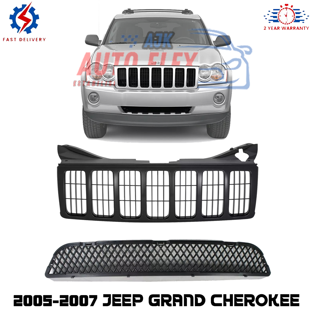 Grille Assembly For 2005-2007 Jeep Grand Cherokee
