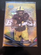 Marketplace image: 2022 Bowman U Best XAZAVIAN VALLADAY Rookie RC #32 Superfractor /50 Arizona St.