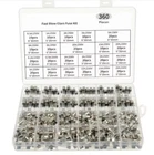360Pcs Fast Blow Glass Fuse Assortment Kit 24 Values Automotive Fuses Kit 250V