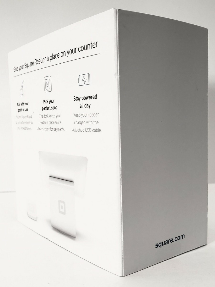 Square A-SKU-0120 Dock for Contactless Credit Card Reader Square A-SKU-0120 Dock for Contactless Credit Card Reader