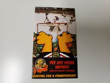RS20 Pee Dee Pride 1998/99 Minor Hockey Pocket Schedule - Bellsouth Mobility