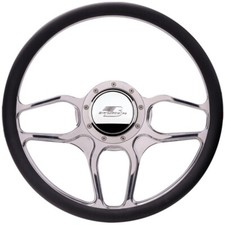 Billet Specialties Steering Wheel 12 Wrap 15.5in Win Lite Polished- 34102