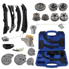 LABLT Timing Chain VVT Gear & Tool Kit For 2011-2015 Chrysler Dodge Ram Jeep 3.6