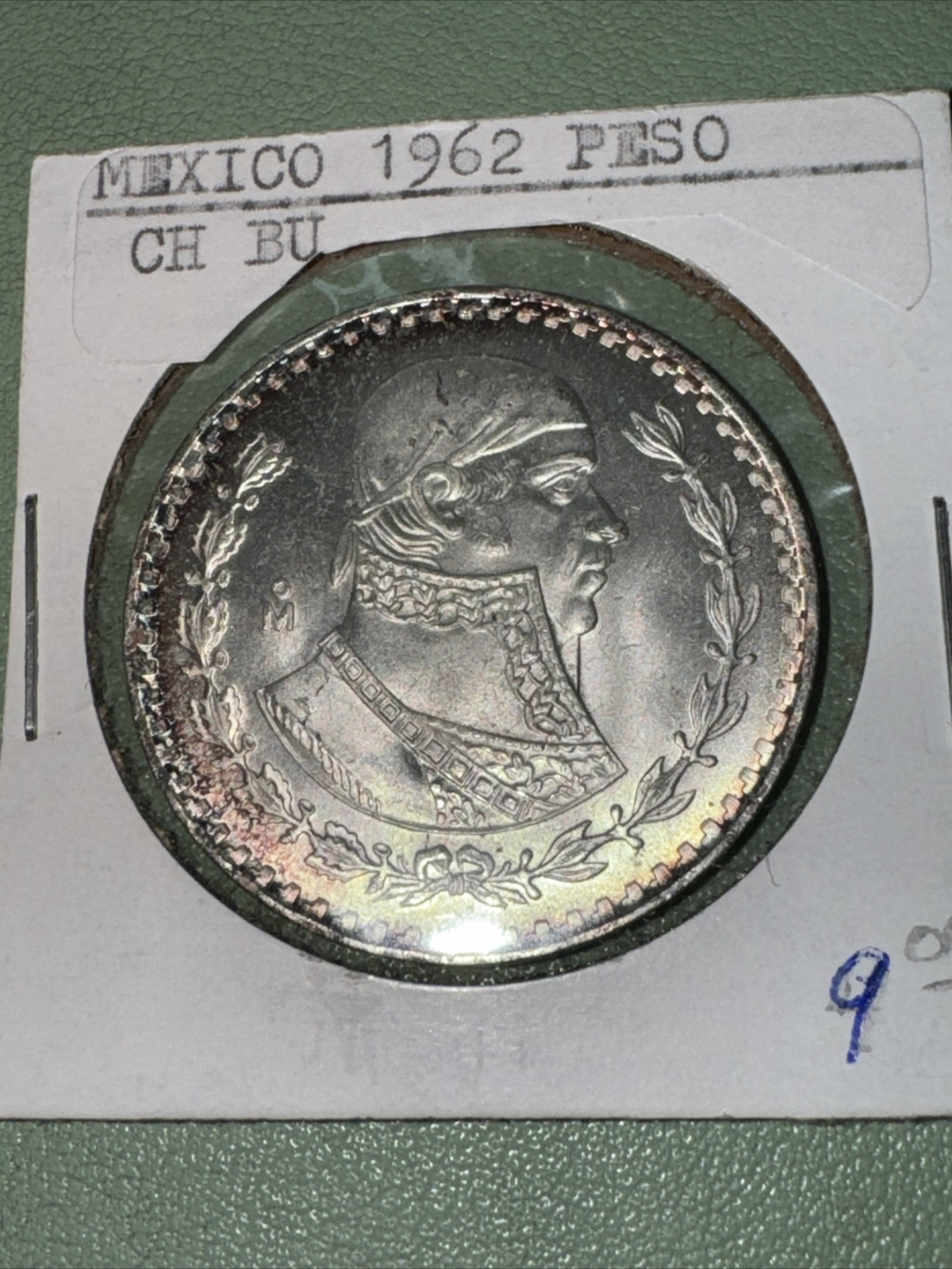 MEXICO 1 Un Peso 1962 Jose Morelos Silver Coin Uncirculated eBay