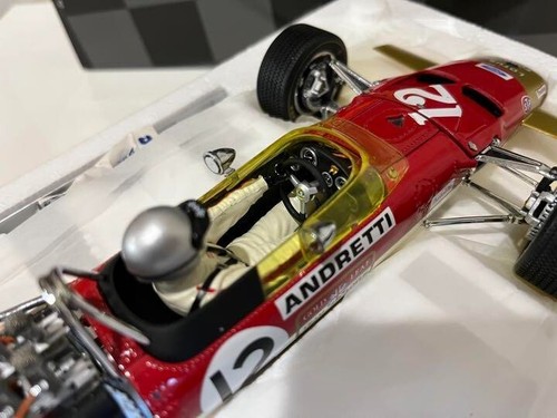 EXOTO 1:18 Lotus Ford 49B Mario Andretti 1968 US GP - Imagen 6 de 7