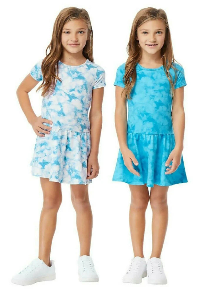 32 Degrees Cool Girl's Ultra Soft Dresses 2/Pk Various Colors 