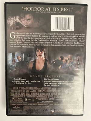 Mama DVD 2013 Fantasy Horror Thriller Jessica Chastain Andy