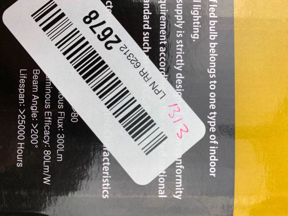 Candelabra LED Filament Bulbs Dimmable 40W Equivalent 2700K Warm White - Image 4 of 4