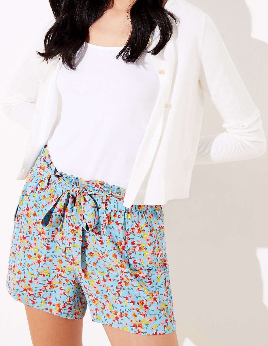 Short Taille Haute à Enfiler Rayé Loft Outlet - Taille XL - Neuf Avec étiquettes