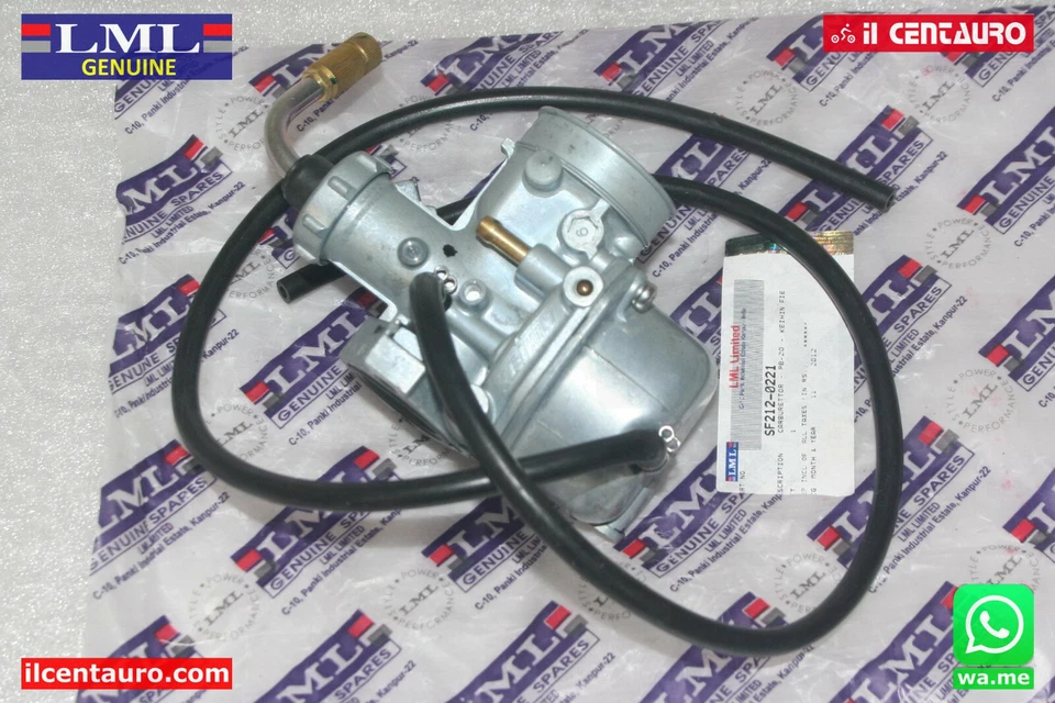 SF212-0221 CARBURATORE KEIHIN Ø 20 ORIGINALE LML STAR 200 4T - Immagine 4 di 4