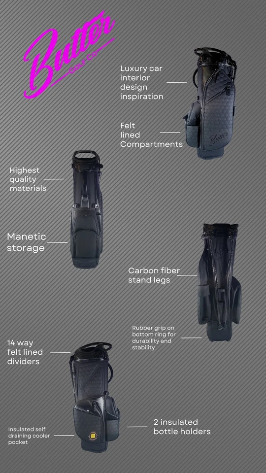 Nueva bolsa de golf de mantequilla Nº8 con caja. Edición limitada Foto 2 de 4