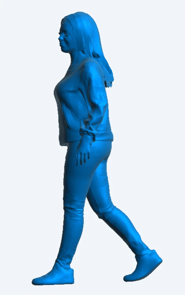 Jager Hobby W9 – Scale Model Casual African Woman with Dreadlocks - Image 3 of 4