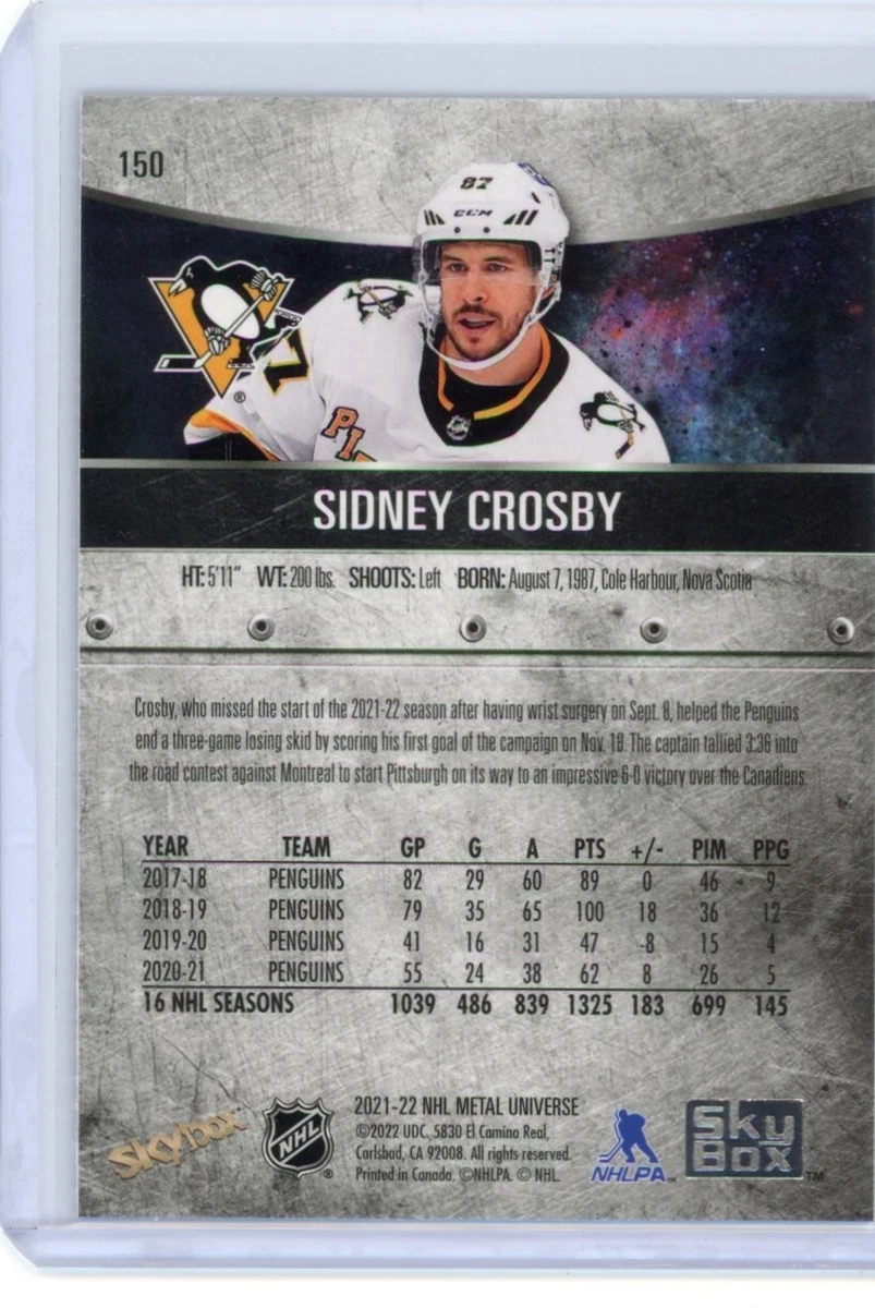 Sidney Crosby Jerseys & Gear in NHL Fan Shop 