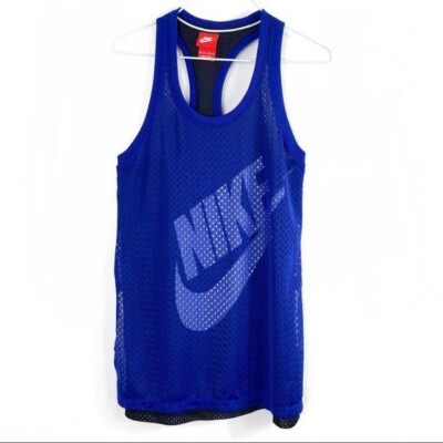 royal blue nike tank top