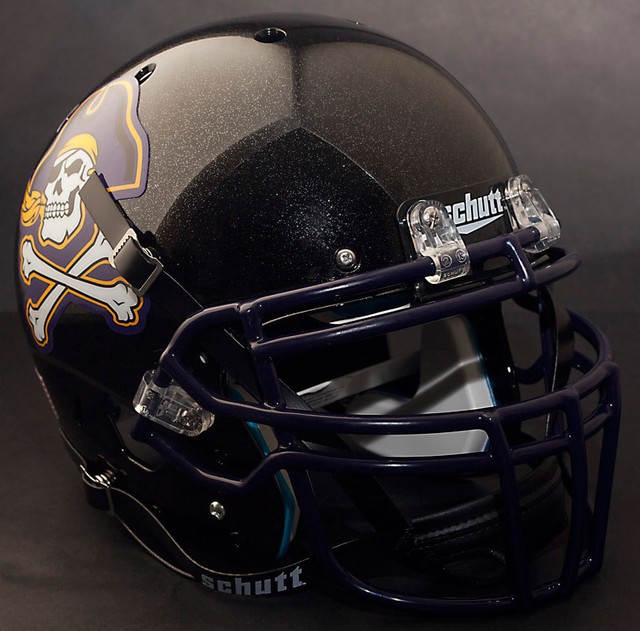 EAST CAROLINA PIRATES Football Helmet eBay
