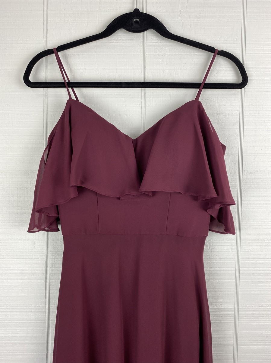 mori lee off the shoulder bridesmaid dress Mori Lee 21795 One-Shoulder Satin Bridesmaid Dress Bronze RashawnRose Bridal & Prom
