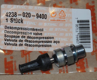 2x Original STIHL Tülle / Abdeckung Für Dekompressionsventil – Passt TS410 & TS420 (4238) STIHL Original Ersatzteil
