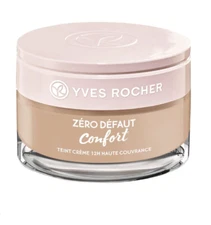 YVES ROCHER COULEURS NATURE ZERO DEFAUT CREAM FOUNDATION # PINK 200-40 ml NEW
