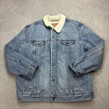 Levis Jeansjacke Erwachsene XXL 2XL Blau Sher...