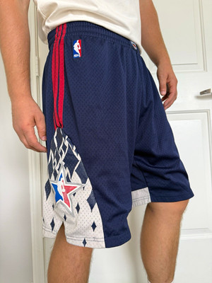 adidas NBA All-Star Game 2007 Eastern Conference Basketball Shorts Blue