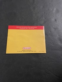 tetris 2 nes Box and Manual only with styrofoam 