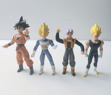 2003 Dragon Ball Z Action Figures, Lot Of 4 Goku Vegeta Trunks