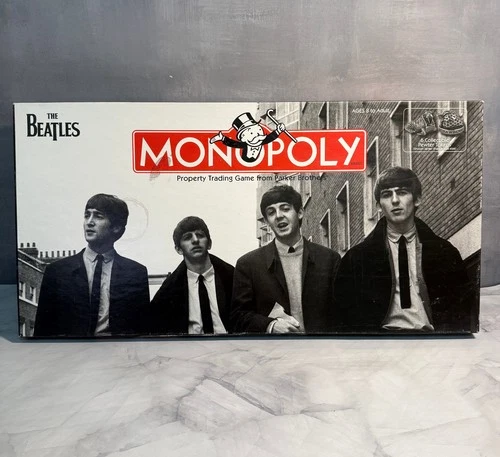 Vintage BEATLES Monopoly Game 2008, Parker Bros, READ