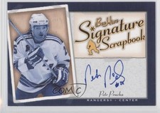 2005-06 Upper Deck Bee Hive Signature Scrapbook Petr Prucha #SS-PP Auto 1y7