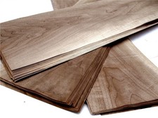 24 Blatt EURO NUSSBAUM Furnier Echtholzfurnier Blatt Möbelbau Regal Edelholz