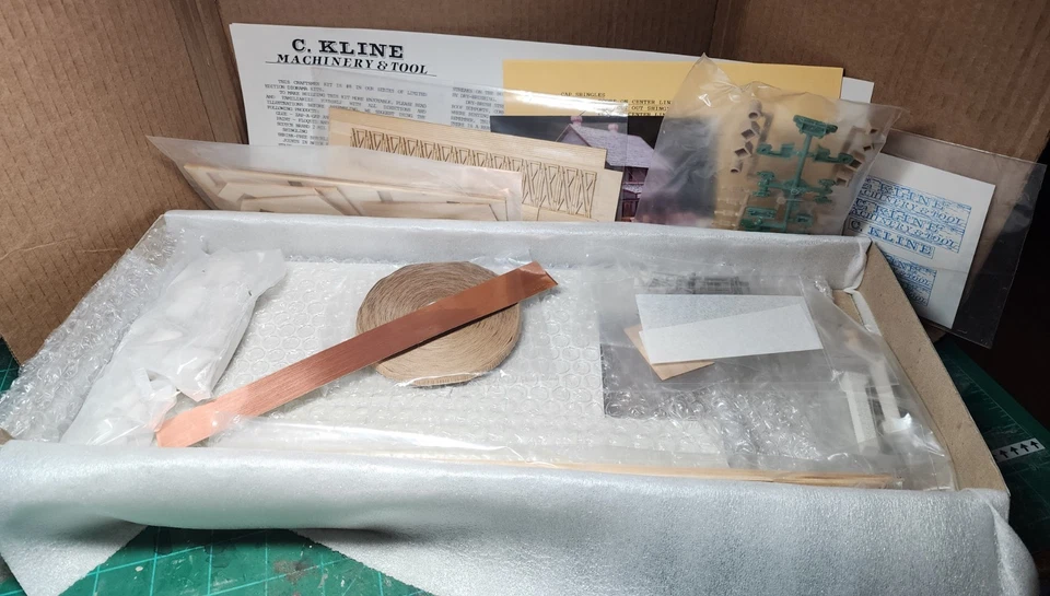 Ho Scale Hon3 微型比例模型 C.Kline 机械和工具套件 #55 — 第 2/3 张图片