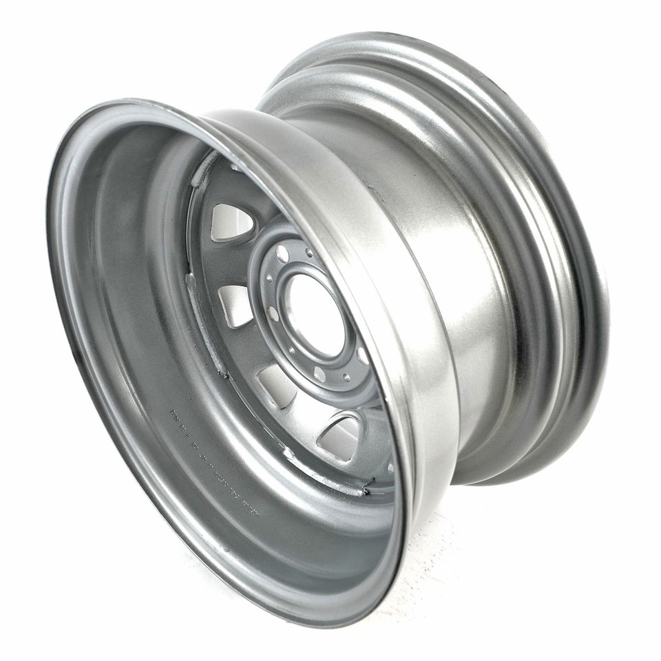 MOPAR DODGE PLYMOUTH RALLYE WHEEL SILVER 15x8 5x4 DART DUSTER SCAMP ...