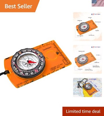 Advanced Orienteering Compass for Accurate Navigation - Perfect Survival Gift