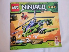 LEGO Ninjago #9443 Rattlecopter (2012) Complete W Instructions + Minifigs
