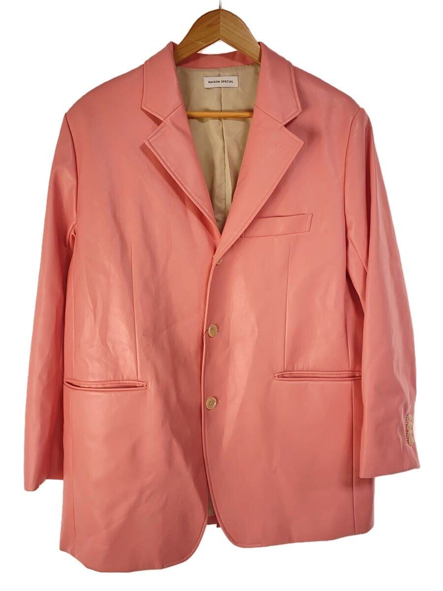 MAISON SPECIAL TAILORED JACKET FREE LEATHER Pink 21232215103