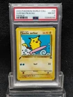 Surfing Pikachu 28 World Collection FRENCH Promo Pokemon Card 2000 WOTC PSA 8