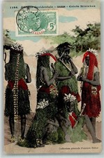 13299537 - Khartoum costume stamp picture page Sudan