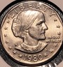 1980 D Susan B Anthony Dollar Denver Susan B Anthony