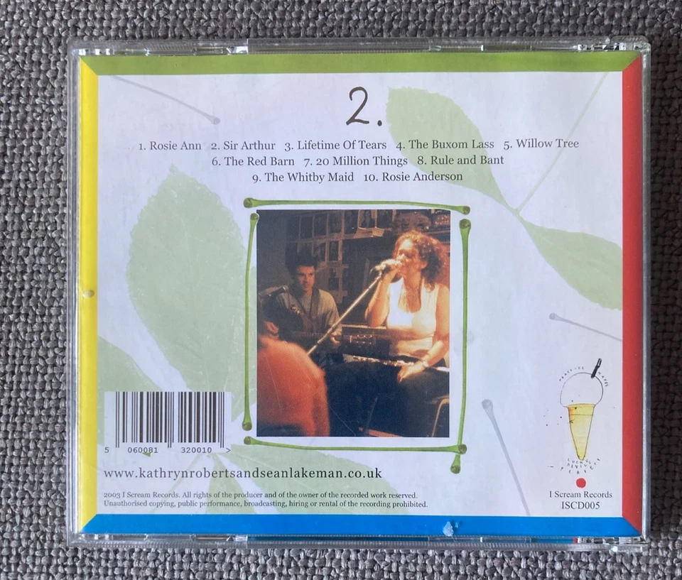 Kathryn Roberts & Sean Lakeman - 2. (CD, Album) Folk - Image 2 of 4