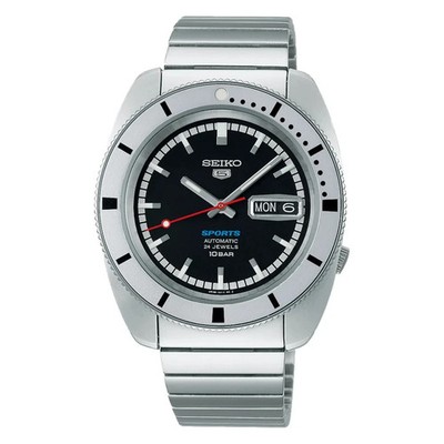 Seiko 5 Sports 1968 Heritage Re-Creation Limited Edition Black Dial SRPL05K1