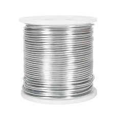 15 Gauge Aluminum Wire, 164 Feet 1.5mm Bendable Metal Craft Wire for Jewelry Mak