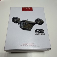 2022 Razor Crest Mandalorian Star Wars Christmas Hallmark Keepsake Ornament