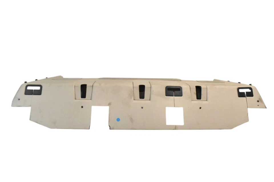 14-20 Maserati Quattroporte M156 Cubierta de ventana trasera Tapa de altavoz Borde OEM Foto 4 de 4